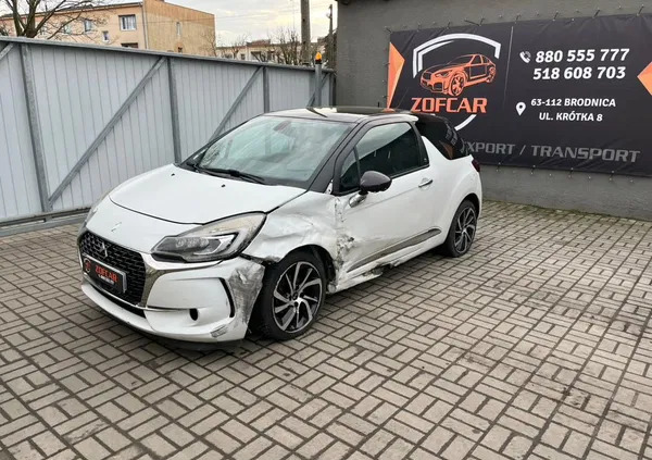 wielkopolskie Citroen DS3 cena 15500 przebieg: 124423, rok produkcji 2016 z Ozorków